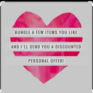 Bundle and save!! Make an offer any offer!! 🌈💜🥰👌😁